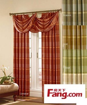 清新夏日窗帘，打造清凉家居空间